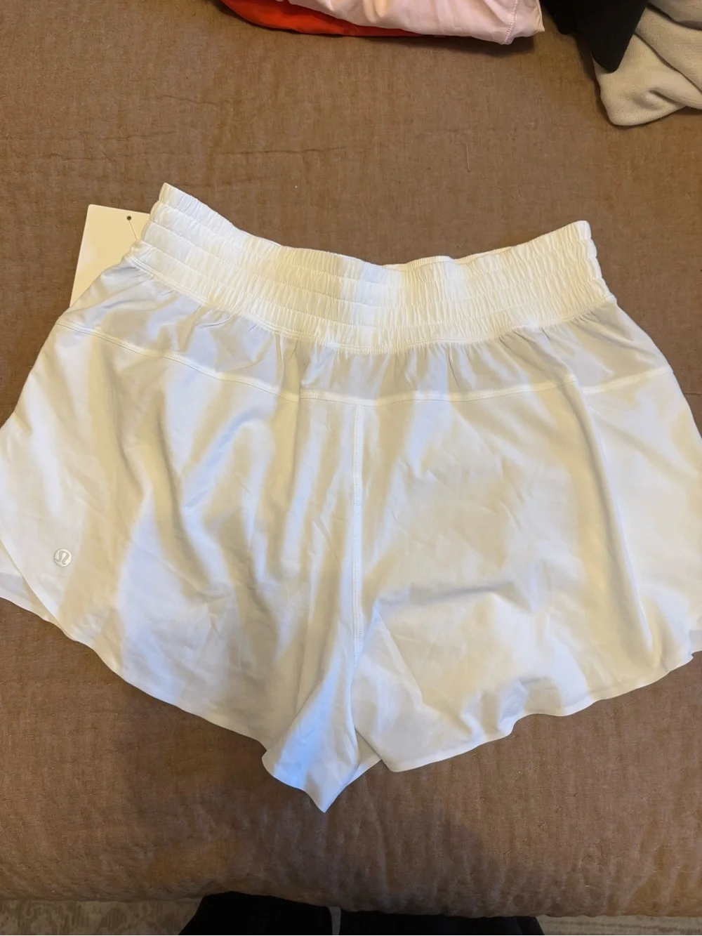 lululemon athletica White Athletic Shorts